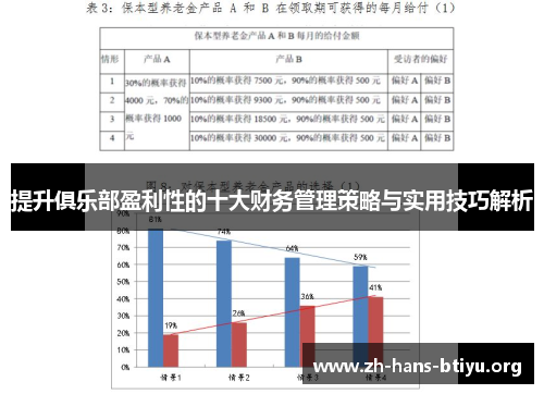 提升俱乐部盈利性的十大财务管理策略与实用技巧解析